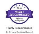 2025 Highly Recommended by Locals